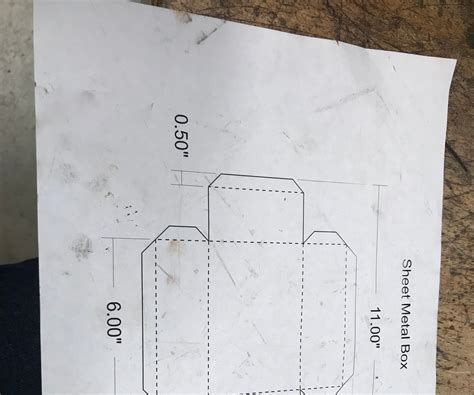 easy metal box|foldable sheet metal box instructions.